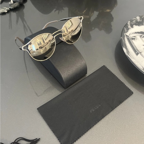 Prada Silver Sunglasses - Picture 2 of 8